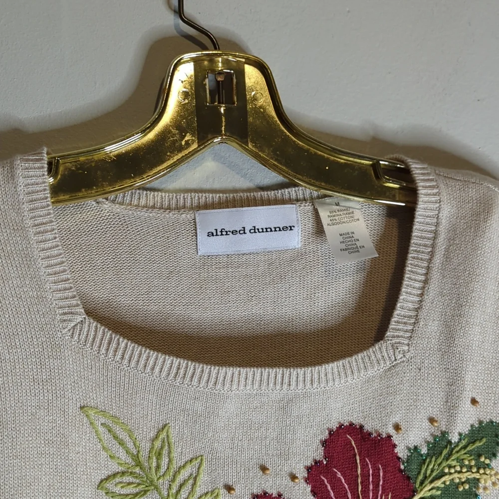 Alfred dunner sweater medium - Picture 4 of 10